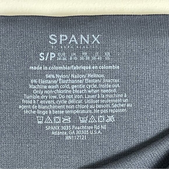 Spanx Look at Me Now Seamless High Waisted Shaping Leggings Camo Brown SZ Small - Picture 9 of 14